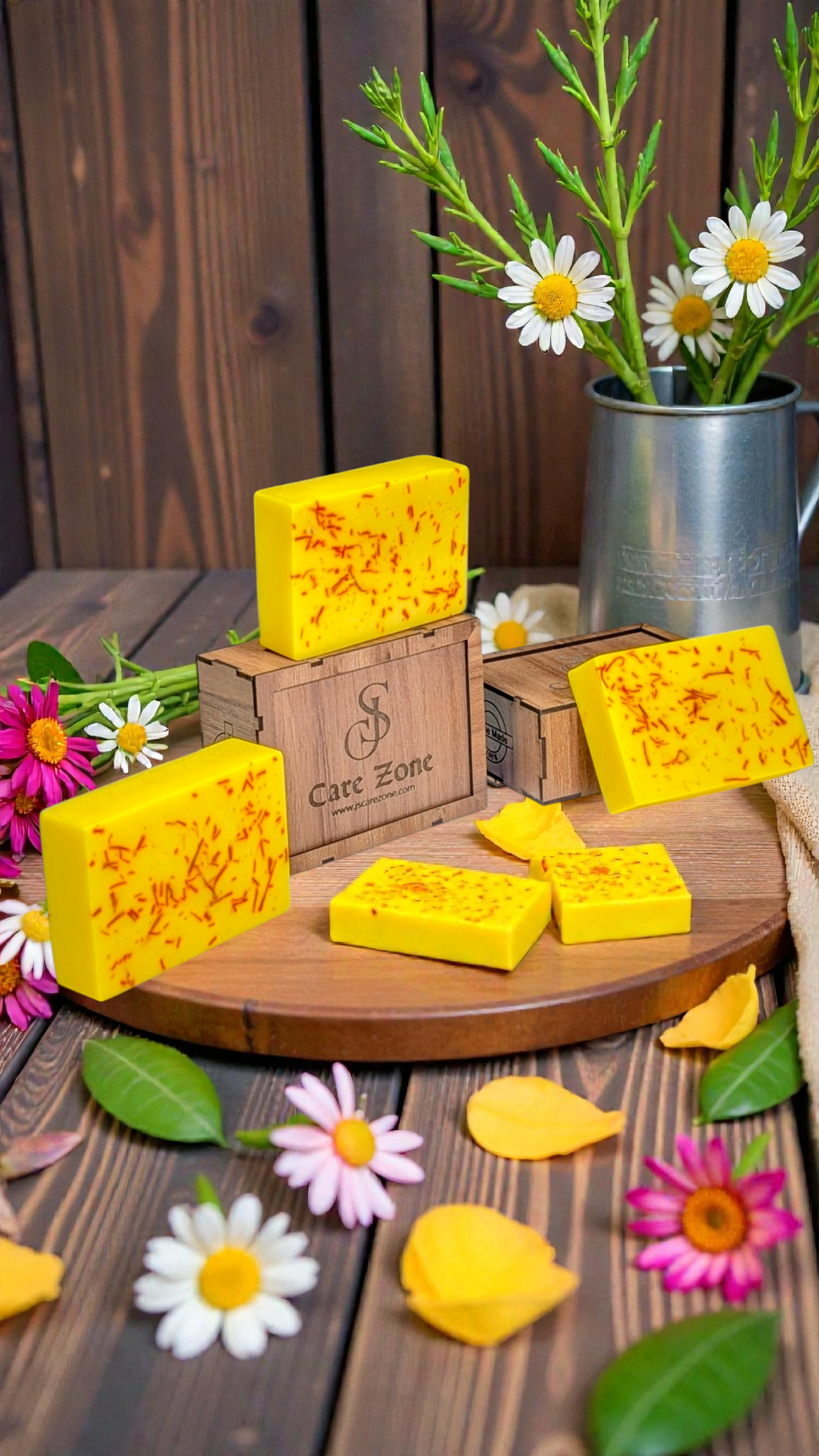 Saffron Goat Milk Soap (100 gm)