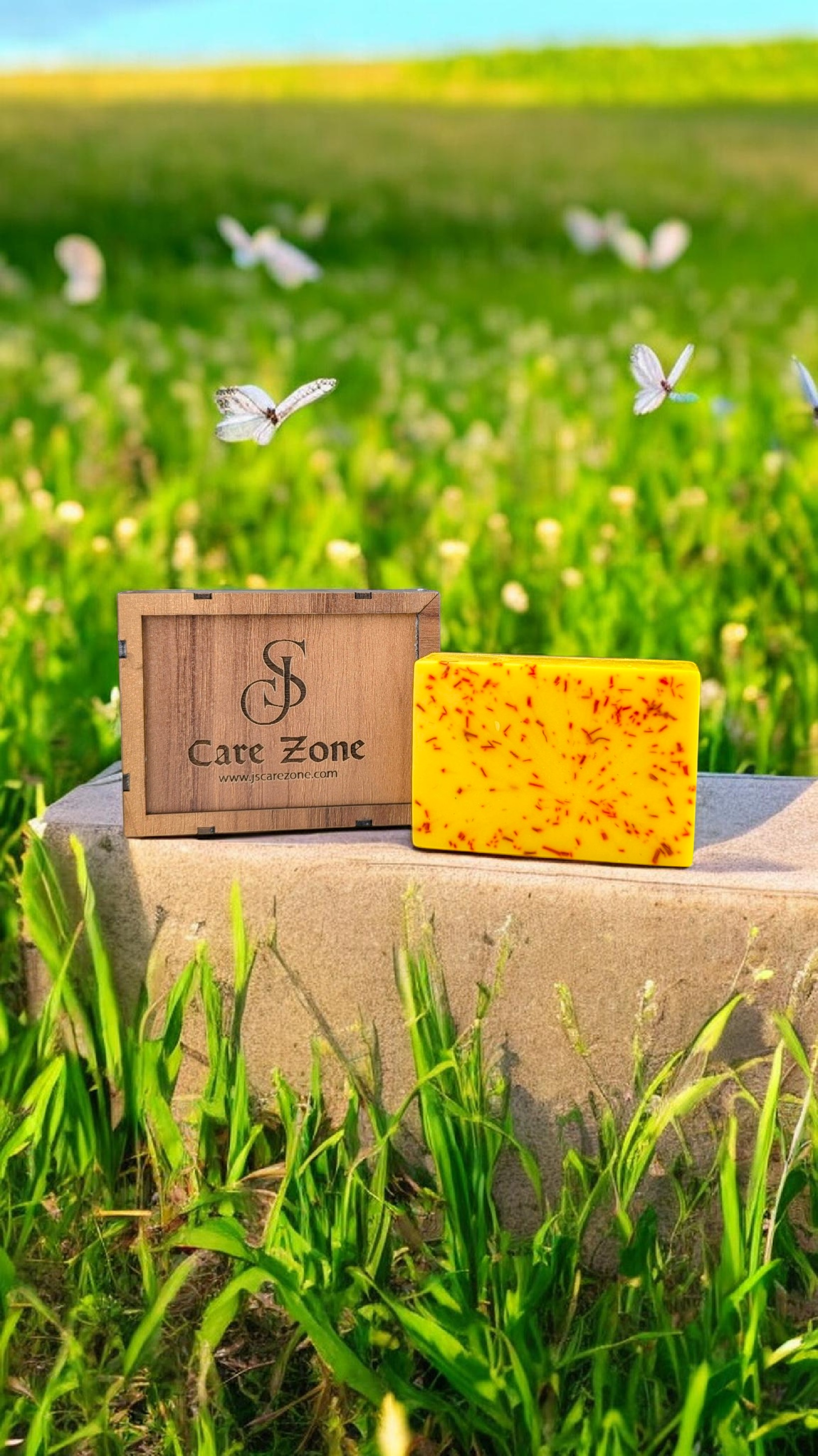 Saffron Goat Milk Soap (100 gm)