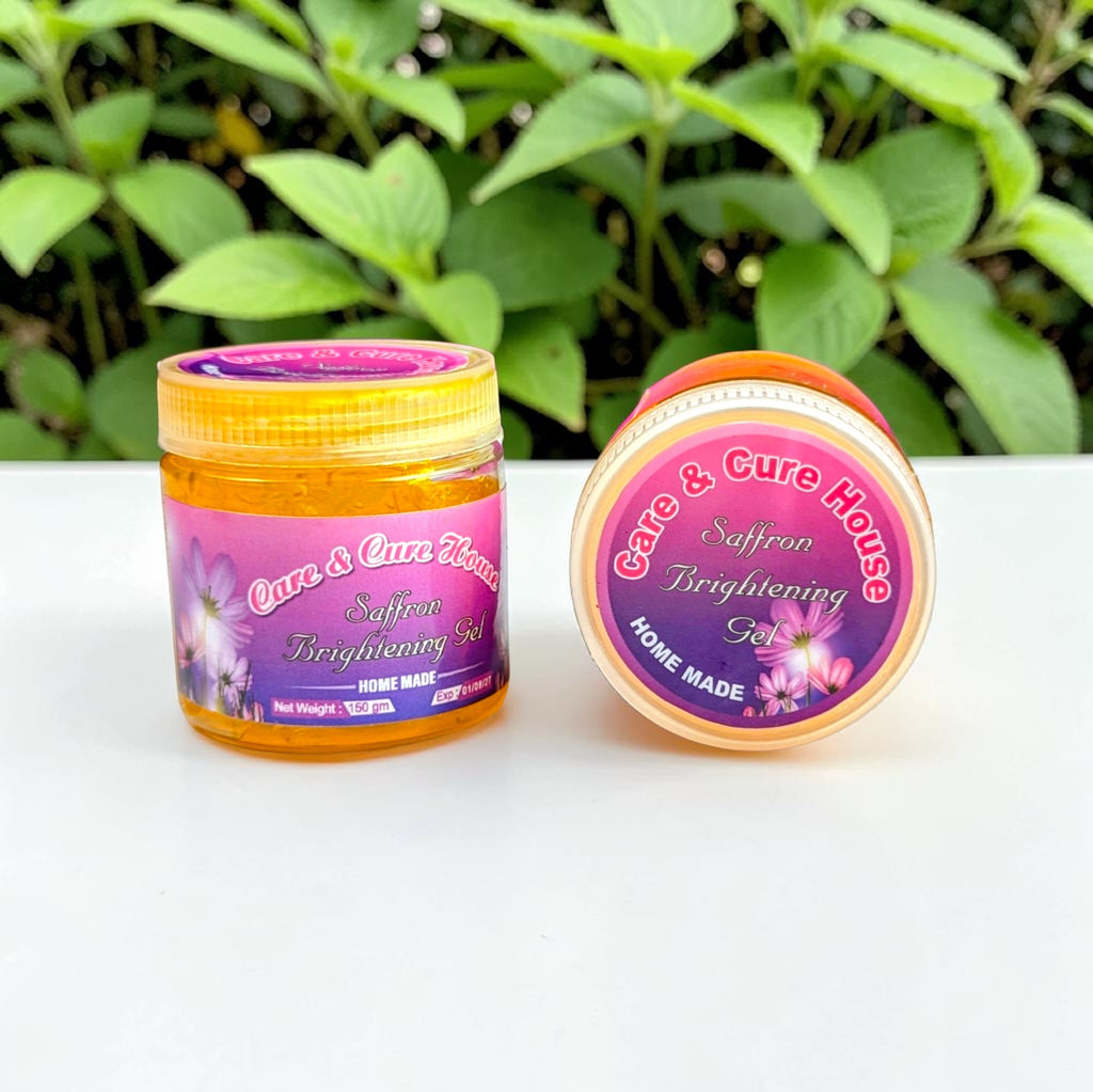 Organic Saffron Brightening Gel (150 gm)