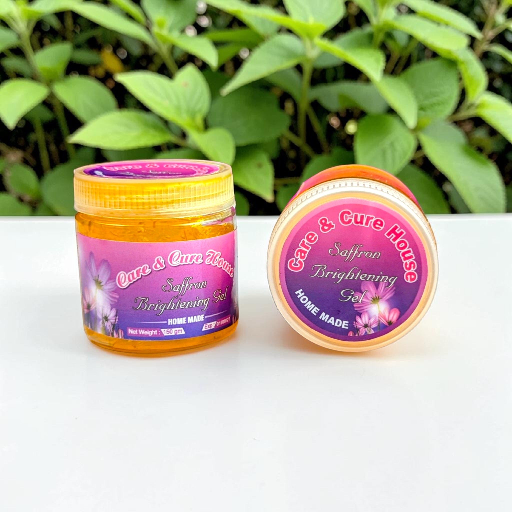 Organic Saffron Brightening Gel (150 gm)