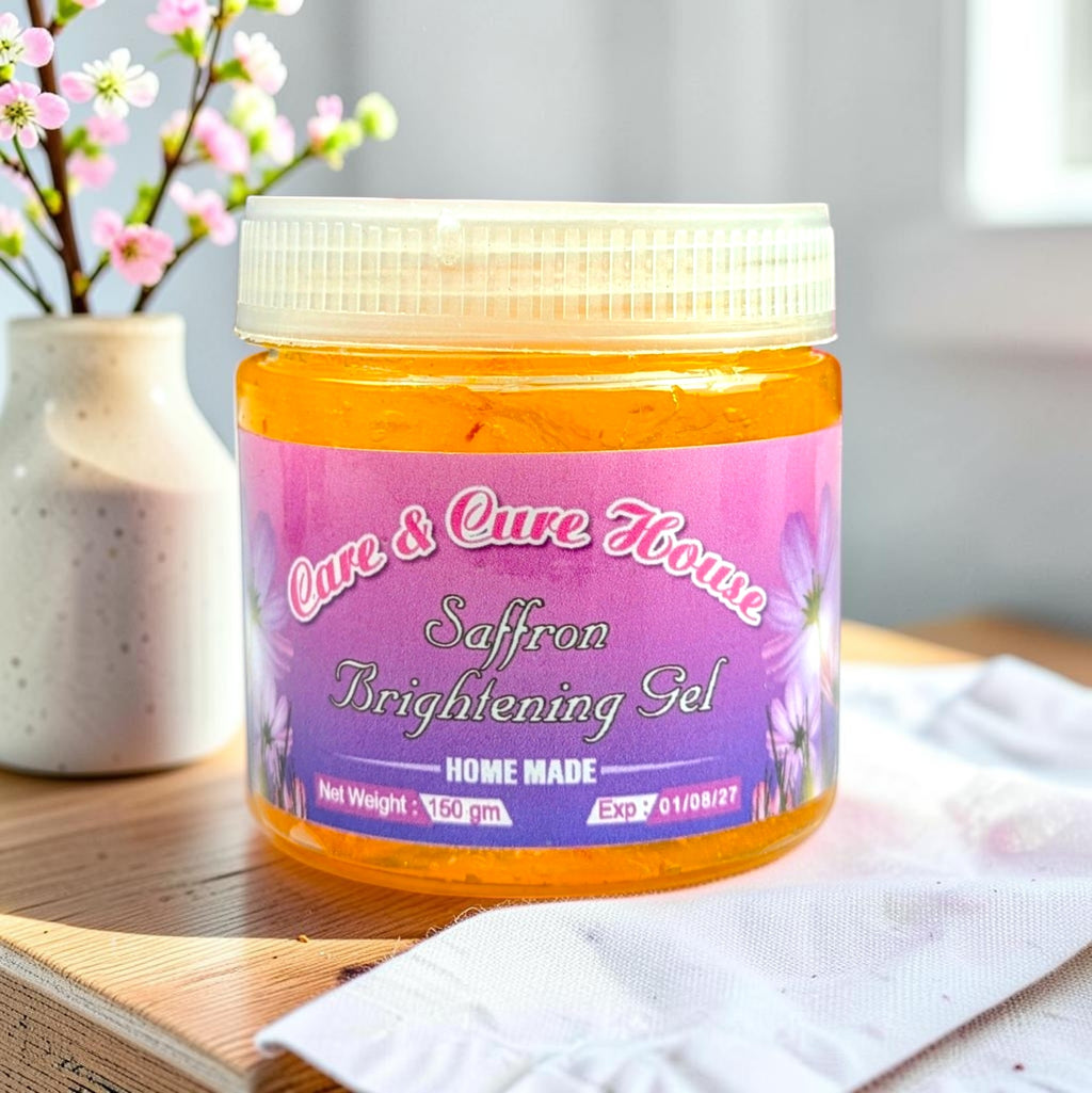 Organic Saffron Brightening Gel (150 gm)